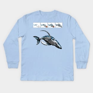 whale Kids Long Sleeve T-Shirt